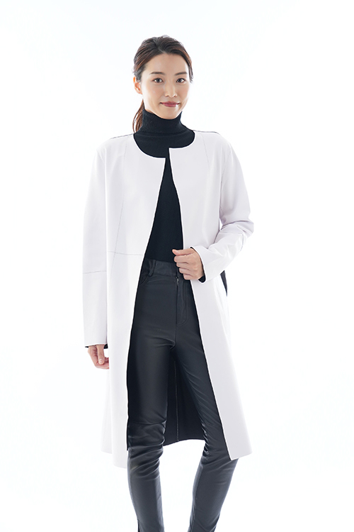 ラムコート　ラムレザーパンツ